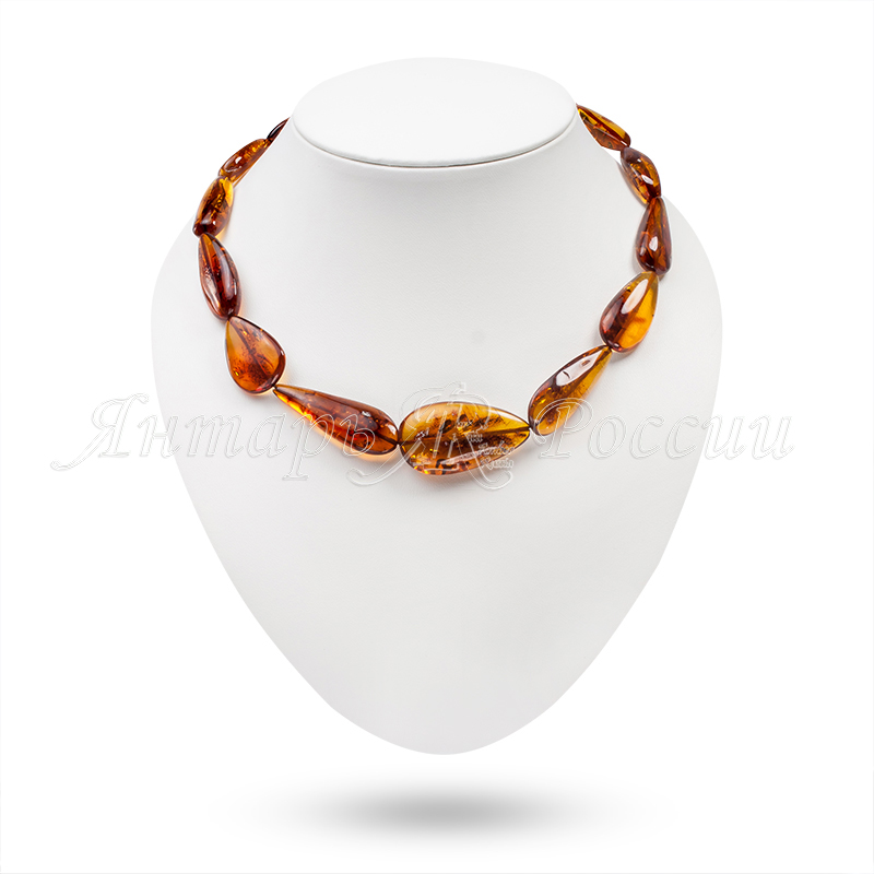 Бусы Янтарь